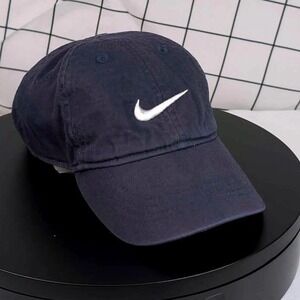 Nike ~ TODDLER ~ Navy ~ Blue Baseball Hat ~ Adjustable/Embroidered Logo/Clean